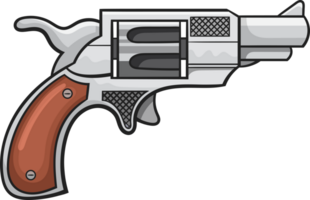 Pistol clipart design png