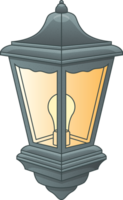 Vintage lamp clipart png