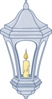 Vintage lamp clipart png