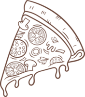 Pizza clipart diseño png