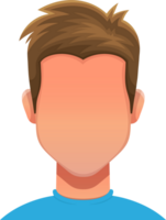 uomo viso clipart png