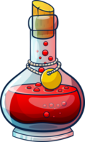 poción vaso botella clipart png