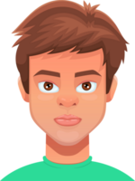 Man face clipart png