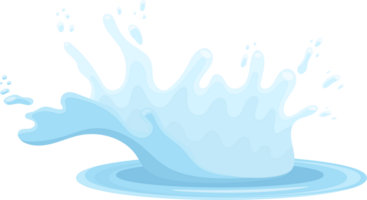 Water splash clipart png