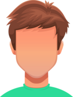 uomo viso clipart png