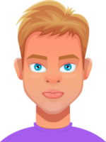 Man face clipart png