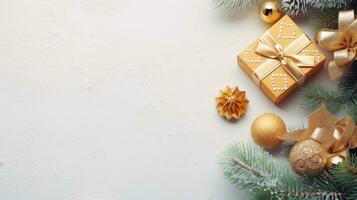 Christmas and New Year background photo