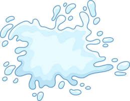 clipart di schizzi d'acqua png