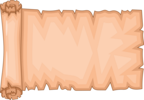 Old scroll clipart png