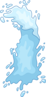 clipart di schizzi d'acqua png