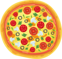 Pizza clipart design png