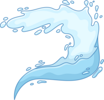 clipart di schizzi d'acqua png