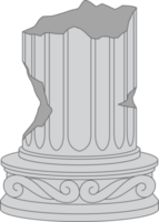 antiguo columnas clipart png