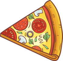 Pizza clipart diseño png