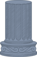 Ancient columns clipart png