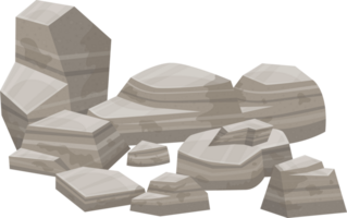 Stone clipart design png