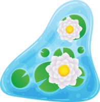 agua lirio clipart png