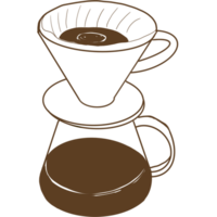 coffee line art coffee maker png