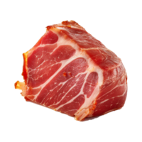 lombo bife mandril bife carne Panela assado cortar do carne generativo ai png