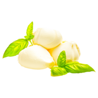 mozzarella fromage génératif ai png