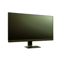 Computer Monitors LED-backlit LCD Display Device High-definition Television Liquid-crystal Display Generative Ai png