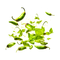 Green chili pepper  Generative Ai png