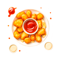 Chicken nugget Roast chicken Fast food Chicken meat Recipe png