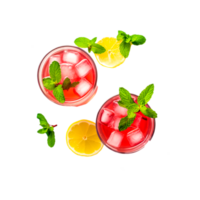 Cocktail garnish Bramble Gin food, recipe Generative Ai png