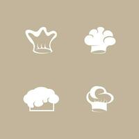 Hat Chef Icon And Symbol Vector Template