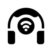 headphone icon. vector icon for your website, mobile, presentation, and logo design.