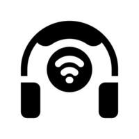 headphone icon. vector icon for your website, mobile, presentation, and logo design.