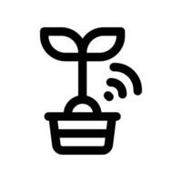 plant icon. vector icon for your website, mobile, presentation, and logo design.