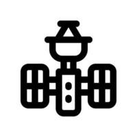 satellite icon. vector icon for your website, mobile, presentation, and logo design.