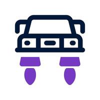 flying car icon. vector icon for your website, mobile, presentation, and logo design.