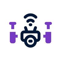 drone icon. vector icon for your website, mobile, presentation, and logo design.