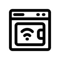 washing machine icon. vector icon for your website, mobile, presentation, and logo design.