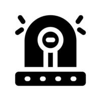 siren icon. vector icon for your website, mobile, presentation, and logo design.
