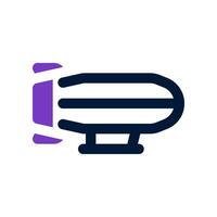 airship icon. vector icon for your website, mobile, presentation, and logo design.