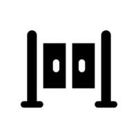 access gate icon. vector icon for your website, mobile, presentation, and logo design.