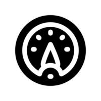 speedometer icon. vector icon for your website, mobile, presentation, and logo design.