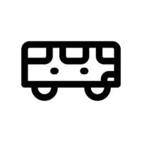autobús icono. vector icono para tu sitio web, móvil, presentación, y logo diseño.