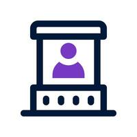 ticket office icon. vector icon for your website, mobile, presentation, and logo design.