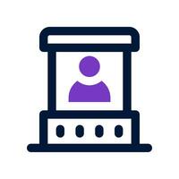 ticket office icon. vector icon for your website, mobile, presentation, and logo design.