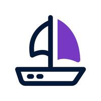 boat icon. vector icon for your website, mobile, presentation, and logo design.