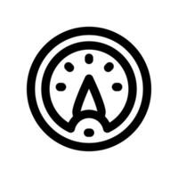 speedometer icon. vector icon for your website, mobile, presentation, and logo design.