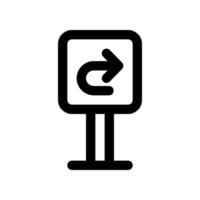 traffic sign icon. vector icon for your website, mobile, presentation, and logo design.