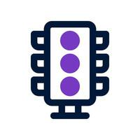 traffic light icon. vector icon for your website, mobile, presentation, and logo design.