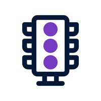 traffic light icon. vector icon for your website, mobile, presentation, and logo design.