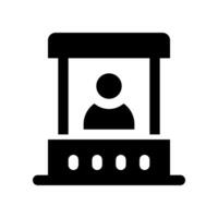 ticket office icon. vector icon for your website, mobile, presentation, and logo design.