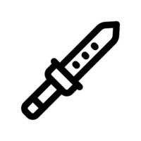 cuchillo icono. vector icono para tu sitio web, móvil, presentación, y logo diseño.